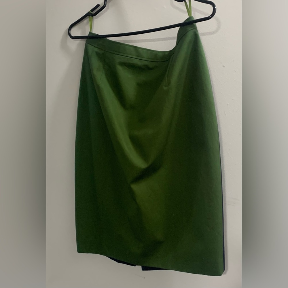 Givenchy Green Pencil Skirt